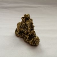 Сувенир малка статуетка китайски дракон в бронзов цвят , снимка 3 - Статуетки - 44466424