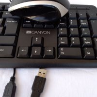 Клавиатура -CANYON-USB!БДС-Кирилизирана!+Мишка- CANYON !, снимка 14 - Клавиатури и мишки - 40406182
