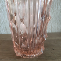 Стъклена стара ваза, снимка 4 - Други стоки за дома - 44791910