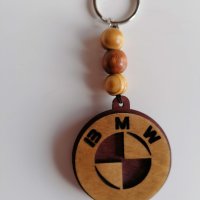 Дървен ключодържател BMW, снимка 1 - Подаръци за мъже - 40766814