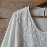 Бяла блуза , снимка 3 - Туники - 44437381