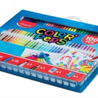 Комплект за рисуване Maped Color'Peps 100 части в Куфар-55лв, снимка 5 - Рисуване и оцветяване - 35908120