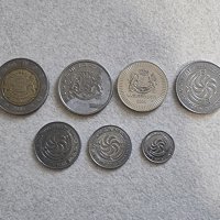 Монета. Грузия. 1, 5, 10, 20 ,50 тетри. и 1 и 2 лари . 7 бройки., снимка 9 - Нумизматика и бонистика - 42350851