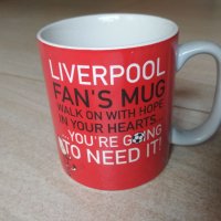 фен чаша на футболен отбор Liverpool оригинална , снимка 1 - Фен артикули - 41378482