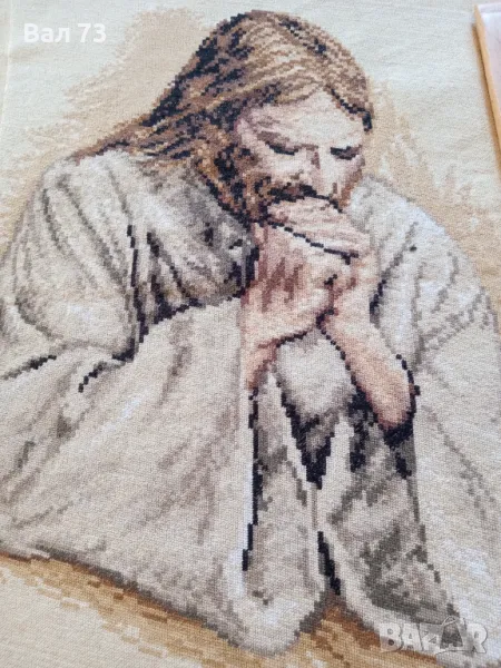 Гоблен,, Молитвата на Исус ", снимка 1