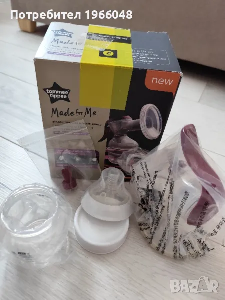 Помпа за кърма и протектори за зърна Tommee Tippee , снимка 1