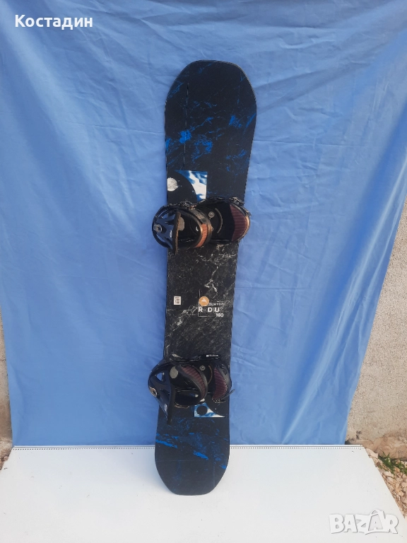 сноуборд 160см.  BURTON RADIUS, FLATtop с автомати, снимка 1
