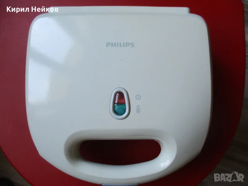 Тостер Philips за триъгълни сандвичи и гофрети, снимка 1