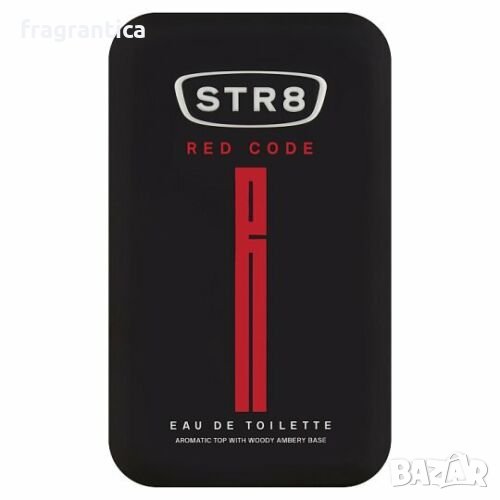 STR8 Red Code Sarantis EDT тоалетна вода за мъже 100 мл Оригинален продукт, снимка 1