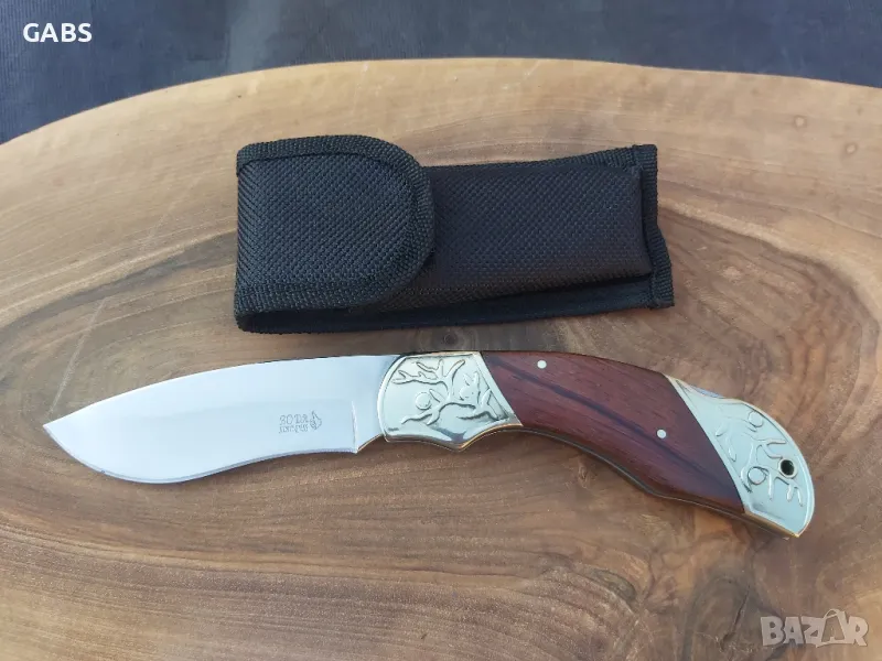 Сгъваем нож BODA Stainless с текстилна кания,131, снимка 1