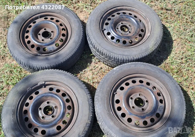 Джанти с гуми  от Опел Зафира Opel Zafira 1.8I 125к.с , снимка 1