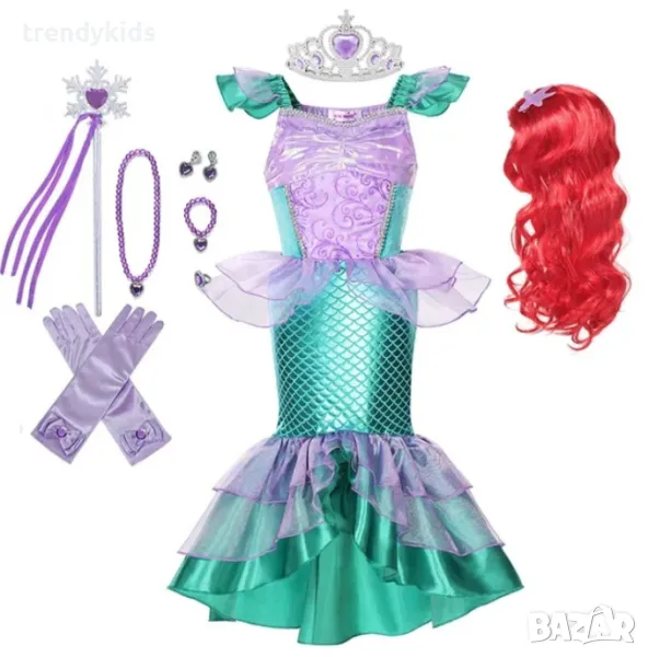 РОКЛЯ КОСТЮМ НА АРИЕЛ!
, снимка 1