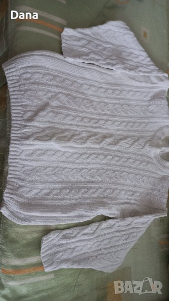 Памучна плетена блуза , снимка 1