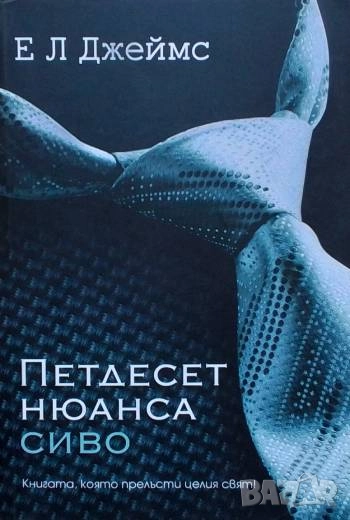 Петдесет нюанса сиво Книгата, която прелъсти целия свят! Е. Л. Джеймс, снимка 1