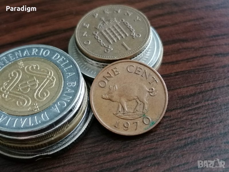 Монета - Бермудски острови - 1 цент | 1970г., снимка 1