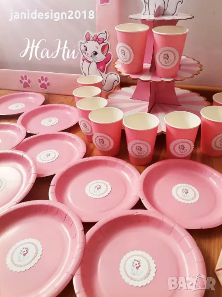 украса За детски рожден ден на тема коте Мери , снимка 1