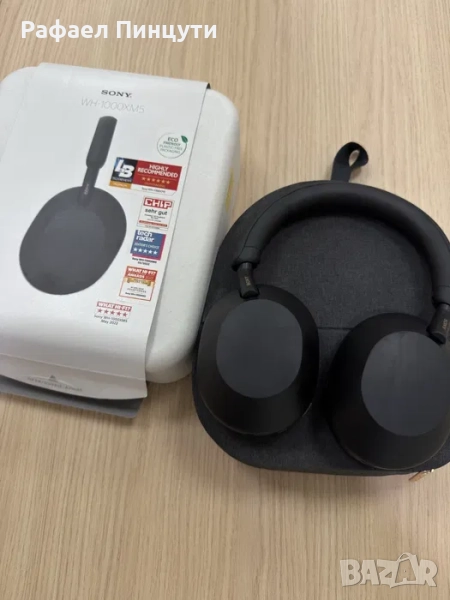 Sony XM5 Over Ear слушалки, снимка 1