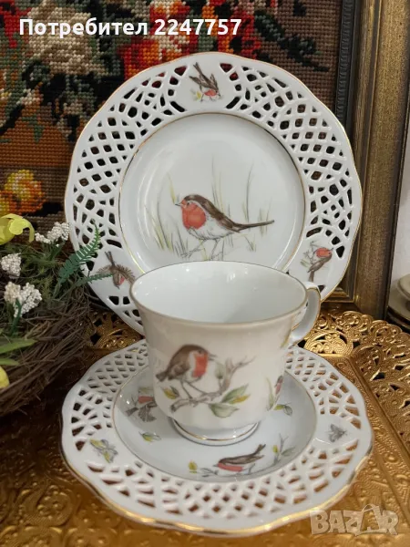 Троен сет порцелан Lindau, снимка 1