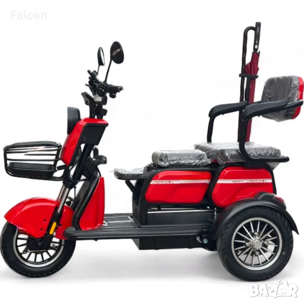 Електрическа триколка C2 1500W/60V, снимка 1