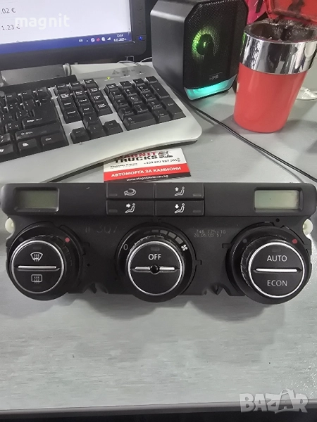 Управление климатроник за VW PASSAT Variant B6 3Q7, снимка 1