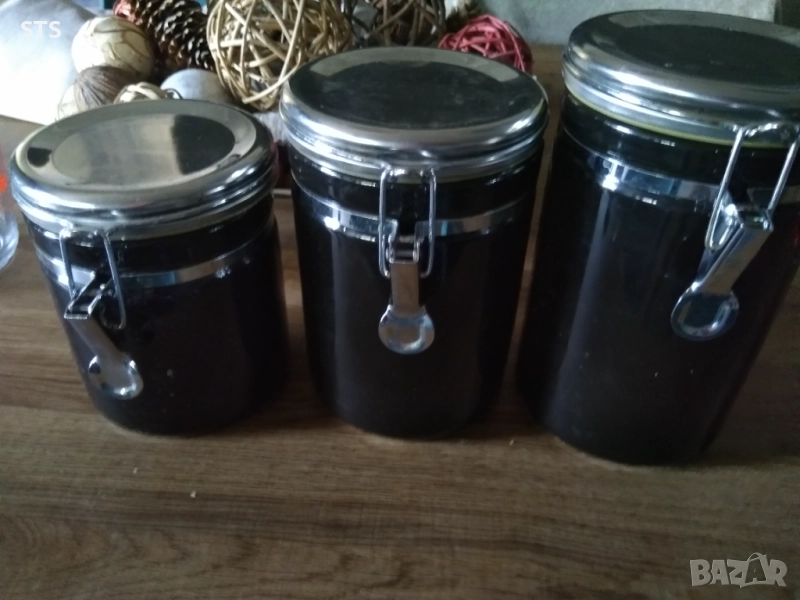 Керамични буркани за съхранение , снимка 1