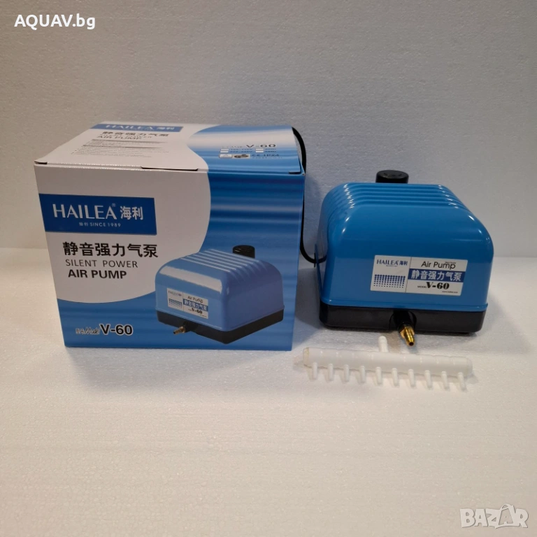 Компресор за въздух HAILEA за аквариуми или езеро, снимка 1