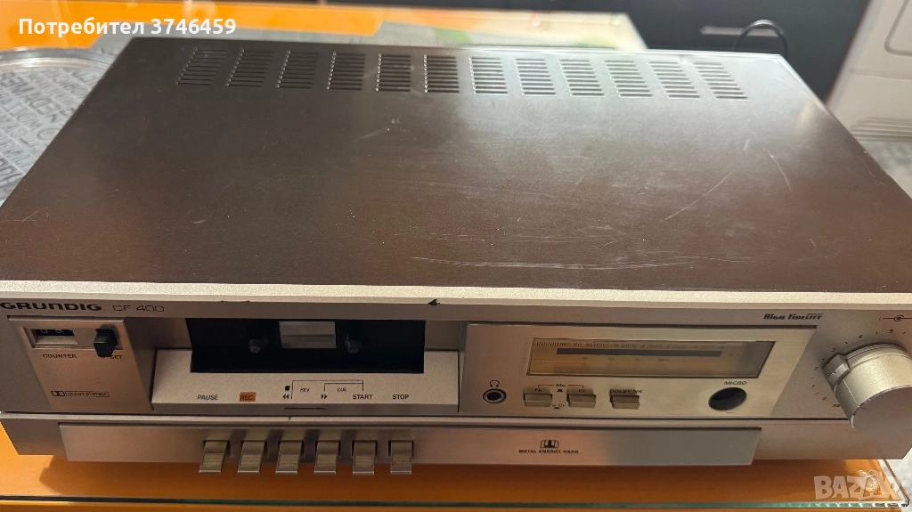 Касетен Дек GRUNDIG CF-400, снимка 1