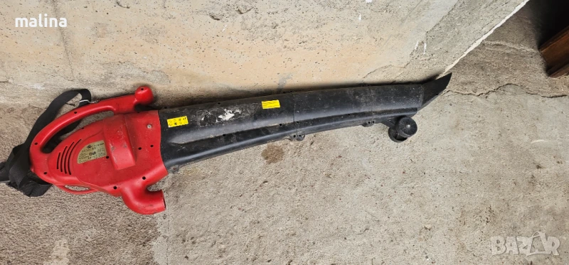 Немски монофазен листосъбирач и духалка внос от Германия, снимка 1