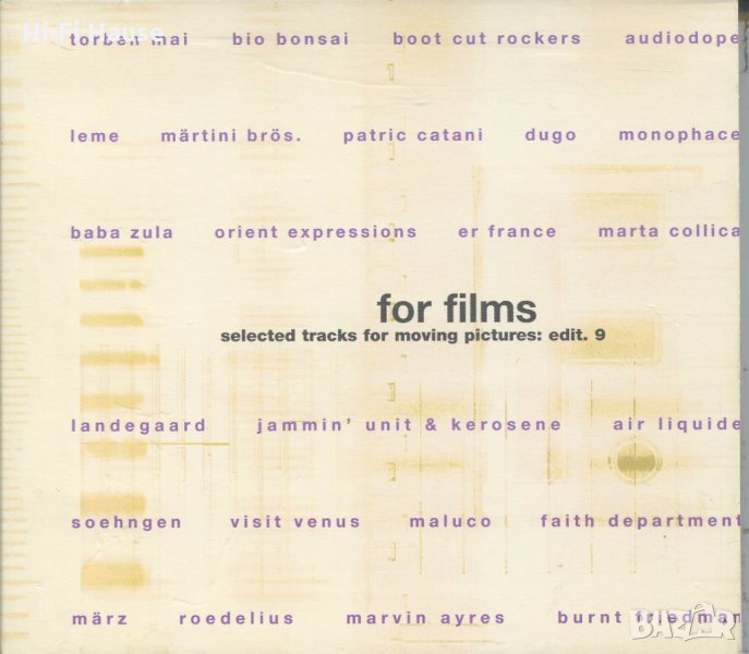 For Films-Selected tracks, снимка 1