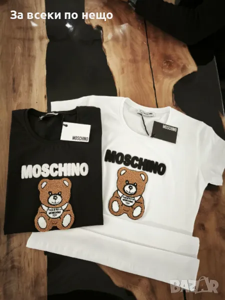 Moschino Дамска Тениска👚Дамска Блуза С Къс Ръкав Мошино - 2 Налични Цвята Код A515, снимка 1