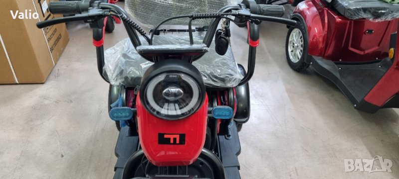 Триколка електрическа 2000W/60V/25AH високопроходима , снимка 1
