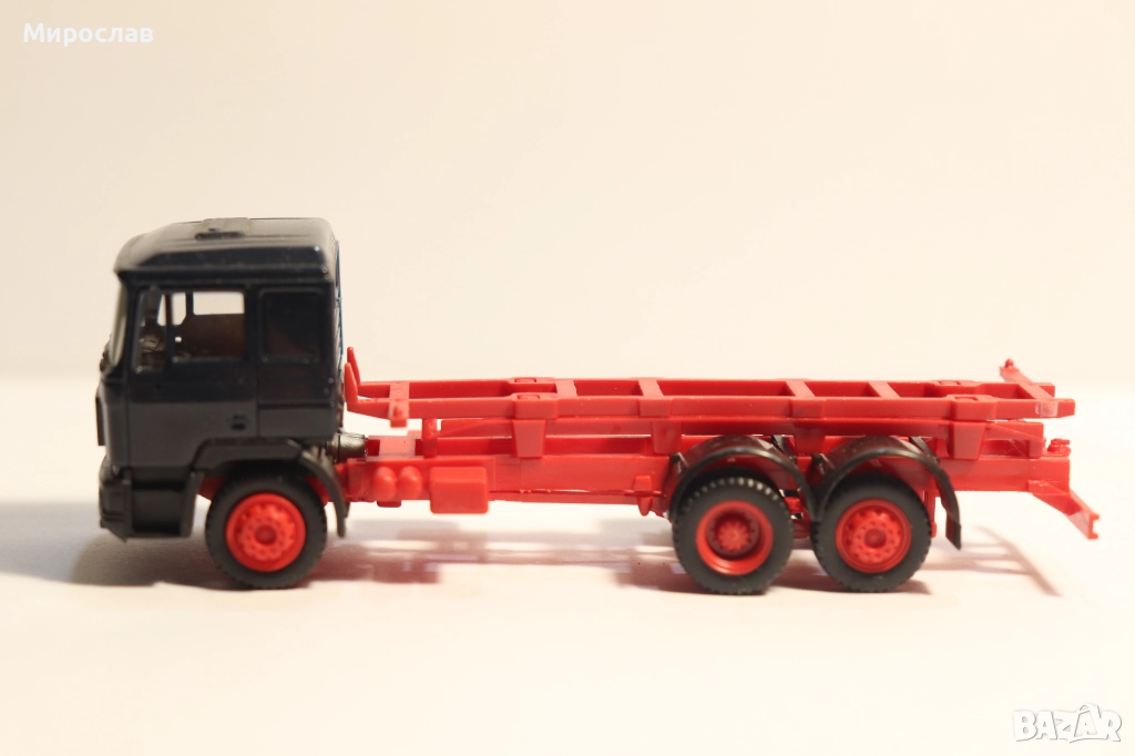 HERPA H0 1/87 MAN КОЛИЧКА КАМИОН МОДЕЛ, снимка 1