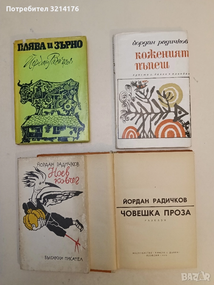 Коженият пъпеш - Йордан Радичков, снимка 1