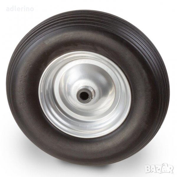 Ос за колело от масивна гума PU 4.80 / 4.00 - 8 , снимка 1