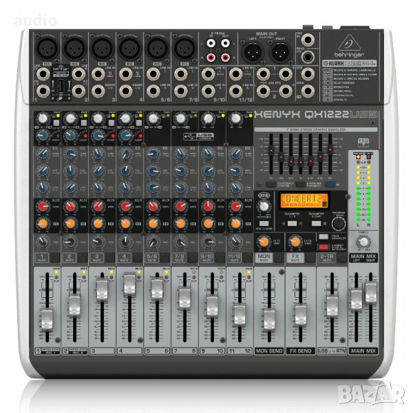 Миксер Behringer XENYX QX 1222 USB, снимка 1