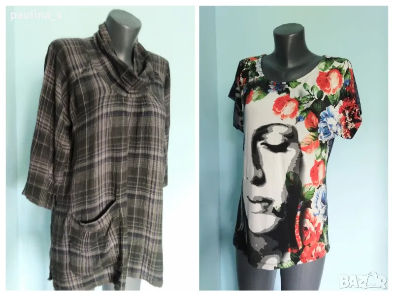 Два броя / Мекичка туника за прекрасници с капризна кожа / голям размер , снимка 1