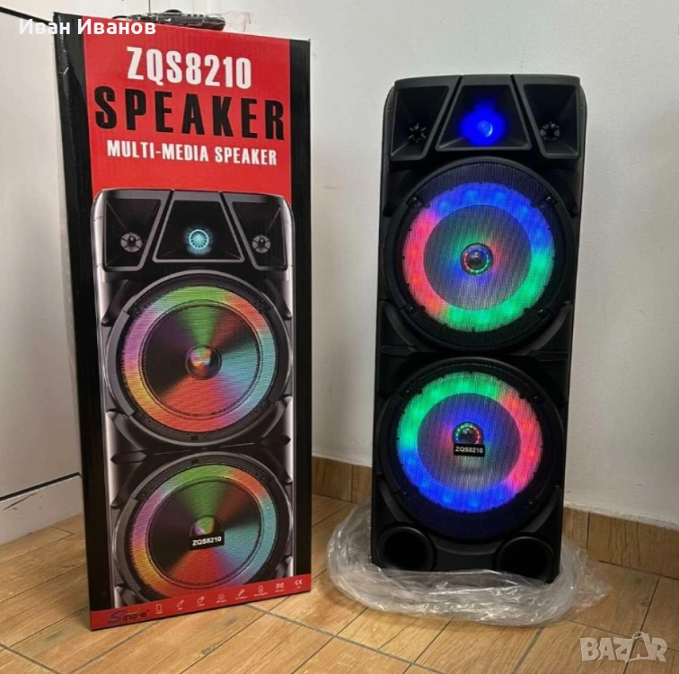 Преносима караоке колона ZQS8210, снимка 1