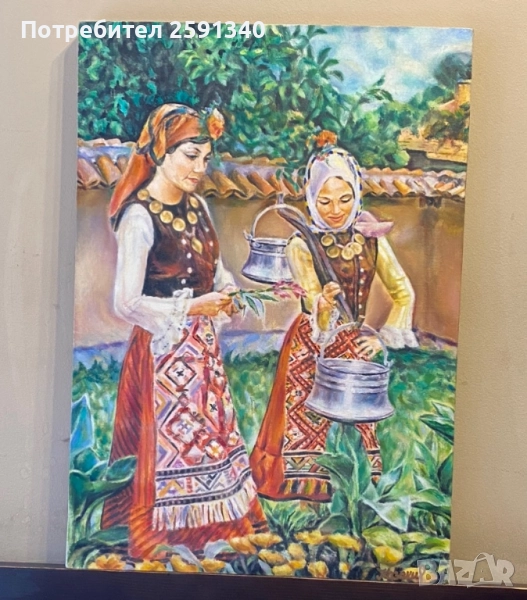 Картина масло , платно с размери 65/45, снимка 1
