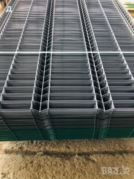 Бургас - Оградни пана цвят Антрацит (сиви) - Ограда - Мрежа, Пана сиви и зелени / панели, мрежи, снимка 1