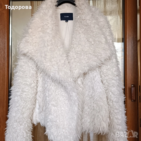 Пухкаво палтенце L, снимка 1