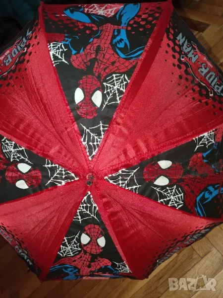 Детски чадър Спайдърмен,около 80см.диамртът, снимка 1