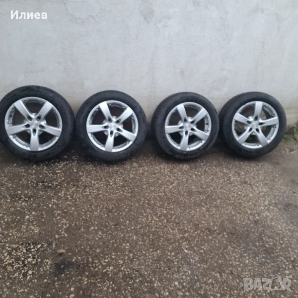 Алуминиеви джанти с гуми 5x120, снимка 1