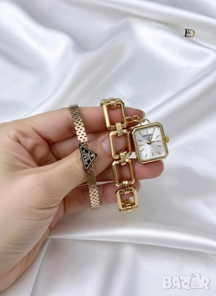 часовник и гривна prada , снимка 1