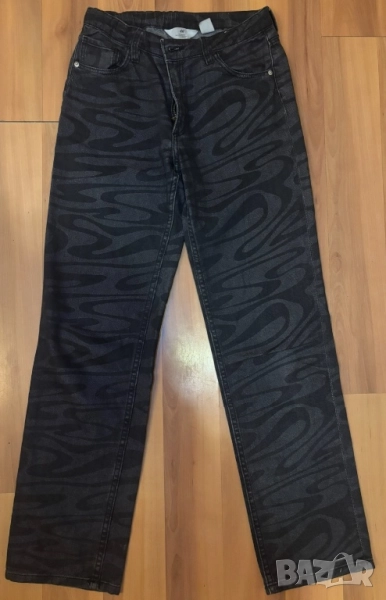 Сив панталон с тъмно сива шарка от H&M, снимка 1