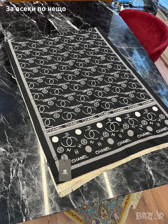Chanel Шал 100% Кашмир Шанел Код SK663, снимка 1