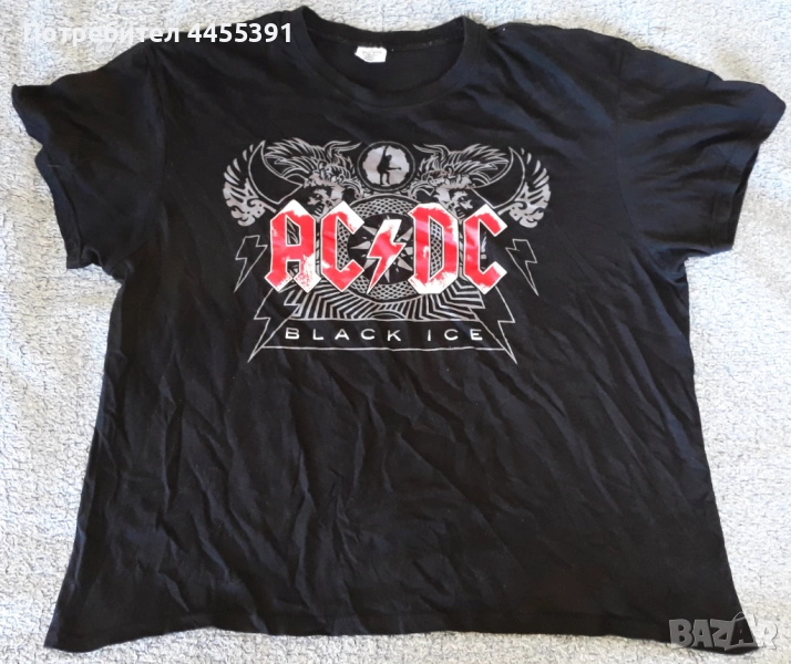 Тениска групи AC DC. Black ice 2010, снимка 1