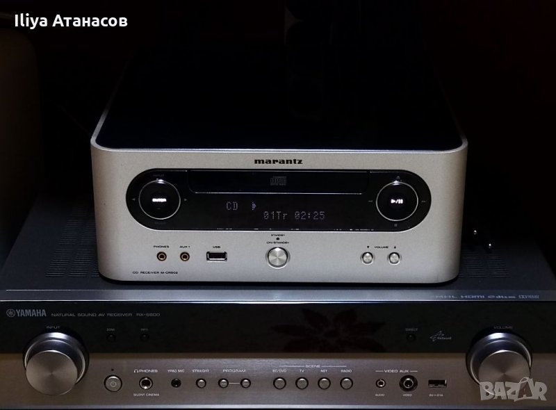 Marantz M-CR502 2X60W CD USB аудиосистема с дистанционно , снимка 1