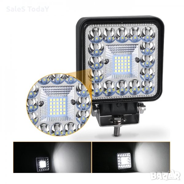 Диоден халоген за таван, 10-30V, 6000К, снимка 1