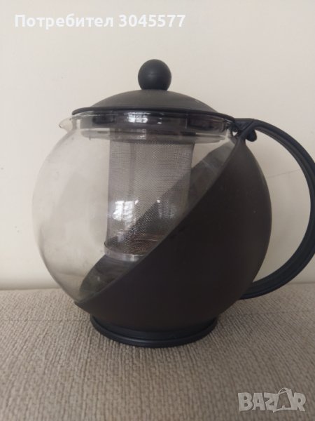 Чайник стъклен, снимка 1