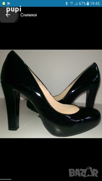 нови лачени на платформа -офис ортопедични обувки -39 н БIA 38н- 37н      NCO  , снимка 1